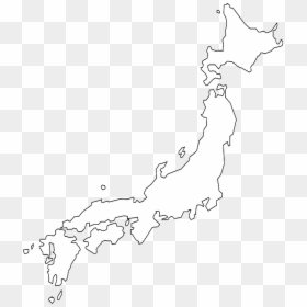 Japan Map White Png, Transparent Png - japan.png