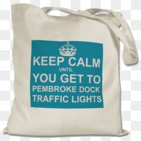 Pembroke Dock Traffic Lights Tote - Tote Bag, HD Png Download - calm png