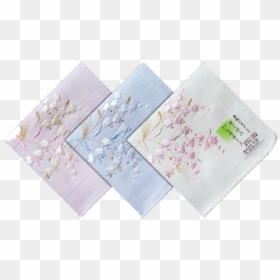 Japan Handkerchief Embroidery Cotton Textile Png Image - Handkerchief, Transparent Png - japan.png