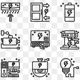 Mobile App Icon Vector, HD Png Download - electricity.png
