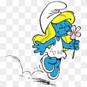 Happy Birthday Schlumpfine, HD Png Download - smurfette png