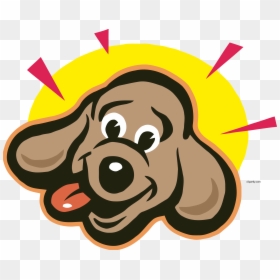 Bright Dog Face Clipart Png - Happy Dog Face Clipart, Transparent Png - happy cartoon png