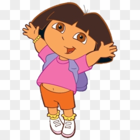 Dora The Explorer Png, Transparent Png - happy cartoon png