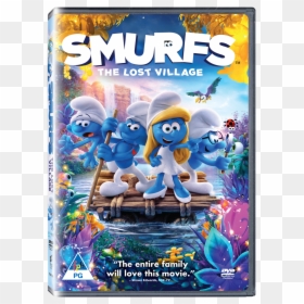 Smurfs The Lost Village Dvd, HD Png Download - smurfette png