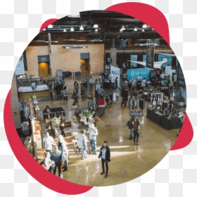An Elevated Shot Of The Makers Market At Ocean Conference - Interior Design, HD Png Download - ocean.png