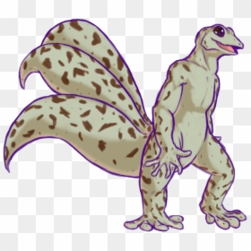 Three-tailed Gecko "demon - Gecko With Three Tails, HD Png Download - tails.png