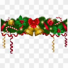 Christmas Deco Garland Png Clip Art Image Gallery - Transparent Background Christmas Png, Png Download - christmas wreath png images