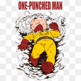 One Punched Man Krillin Saitama By Michaelmayne - Krillin One Punch Man, HD Png Download - saitama one punch man png