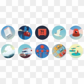These Icons Are Used Throughout Promotion To Identify, HD Png Download - noggin logo png