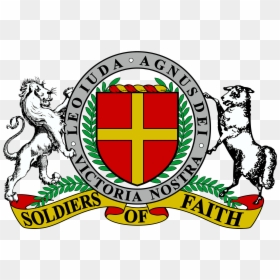 Soldiersoffaith - Coat Of Arms Lamb, HD Png Download - lamb of god logo png