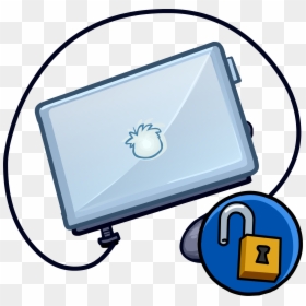 Club Penguin Rewritten Wiki - Electronics, HD Png Download - unlock icon png