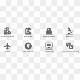 Get Ready For English Modules - Graphic Design, HD Png Download - study icon png