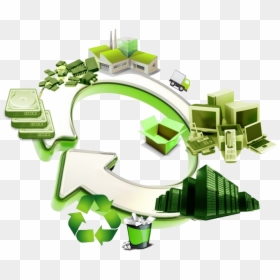 Green It Banner Icon - Waste Management Images Hd, HD Png Download - green phone icon png