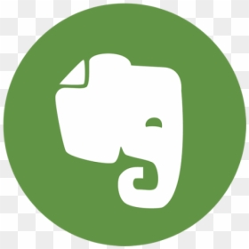 Elephant Color Icon Ever - Icon Evernote, HD Png Download - evernote png