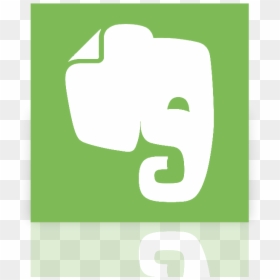 Evernote, Mirror Icon - Icon Evernote, HD Png Download - evernote png