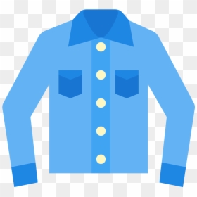 Jeans Jacket Icon - Emoji De Chaqueta Png, Transparent Png - t shirt icon png