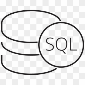 Traditional Relational Sql - Line Art, HD Png Download - sql png
