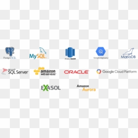 Google Cloudsql, Microsoft Sql Server, Oracle And Exasol, - All Database Logo, HD Png Download - sql png