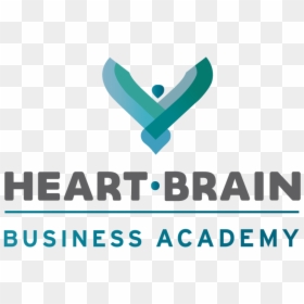 Logo Heart Brain Business Academy - Graphic Design, HD Png Download - hangouts icon png