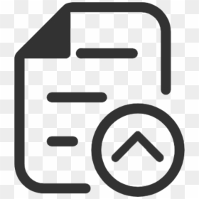 Document Upload Icon - Sign, HD Png Download - upload image icon png