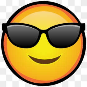 The Sun With Some Sun Glasses On - Smiley, HD Png Download - 8-bit sunglasses png