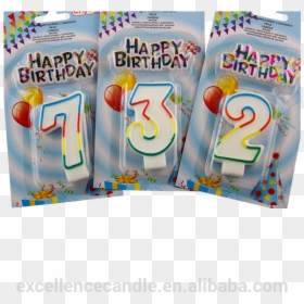 Wholesale Birthday Gold Number Candle - Cartoon, HD Png Download - single birthday candle png