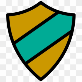 Emblem Icon Gold-turquoise - Dark Blue Shield Transparent, HD Png Download - ad icon png