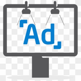 Computer Monitor, HD Png Download - ad icon png