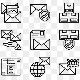 Gift Box Vector Icon, HD Png Download - usps icon png