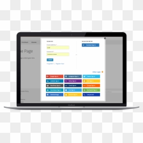 Software, HD Png Download - login with facebook png