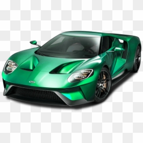 2017 Ford Gt Png, Transparent Png - green car png