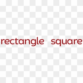 Geometry Same But Different Rectsquarewords - Colorfulness, HD Png Download - square png image