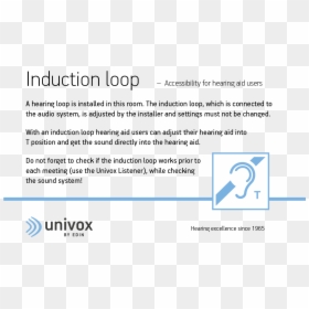 Induction Loop, HD Png Download - do not symbol png