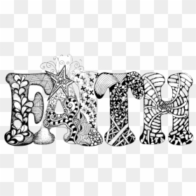 Zentangles Words, HD Png Download - freeimage png