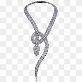 Orlov Serpentes Necklace Set With Diamonds - Diamond, HD Png Download - dimonds png