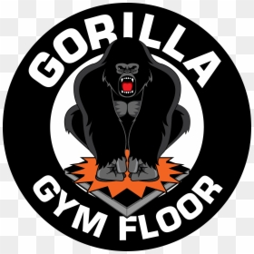 Gorilla Gym Floor - Gorilla, HD Png Download - silverback gorilla png