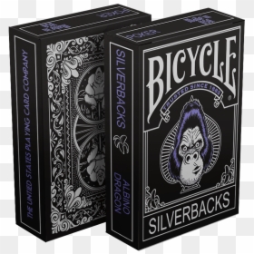 Bicycle Playing Cards, HD Png Download - silverback gorilla png
