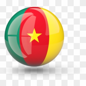 Download Flag Icon Of Cameroon At Png Format - Isle Of Man Flag Round, Transparent Png - cameroon flag png