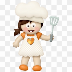 Picnic Cook Clipart - Girl Cook Clipart, HD Png Download - picnic clipart png