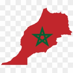 Leaf,tree,red - Morocco Map Flag Png, Transparent Png - cameroon flag png
