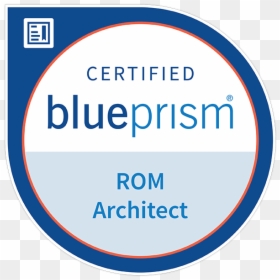 Blue Prism Certified Rom Architect - Blue Prism Rom Architect, HD Png Download - rom png