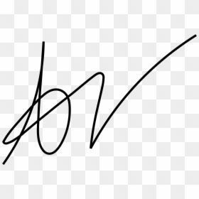 Av Autograph - Autograph Png, Transparent Png - autograph png