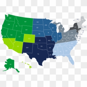 United States Map Transparent Background, HD Png Download - alaska flag png