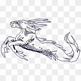 Figure Drawing, HD Png Download - sea dragon png