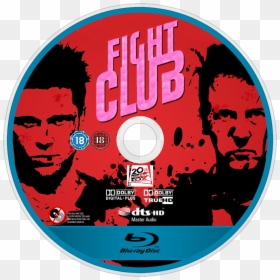 Fight Club Bluray Disc Image , Png Download - Fight Club Cd Dvd, Transparent Png - fight club png