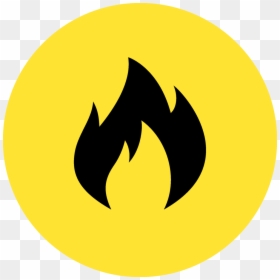 Shoes And Handbags - Fire Icon With Transparent Background, HD Png Download - fire emoji.png