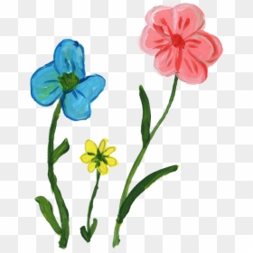 Flower Paint Png Free, Transparent Png - png of flowers