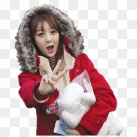 Exid Hyerin Peace Sign - Girl, HD Png Download - exid png