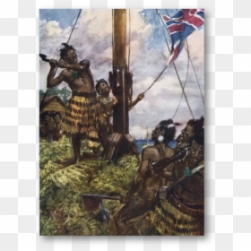 British Colonize New Zealand, HD Png Download - new zealand flag png