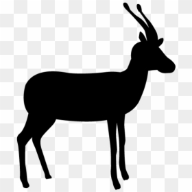 Transparent Background Deer Silhouette Png, Png Download - deer icon png